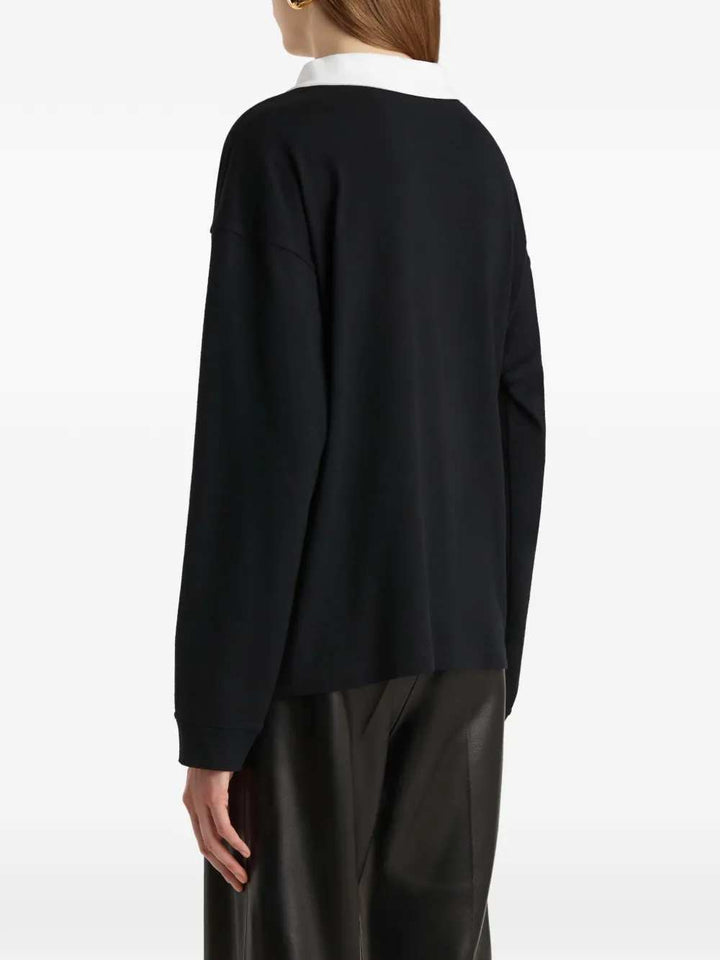 Khaite POLO - Nero | 77ecb647b75a2dbfbc61a7f09e088475c4e7db01