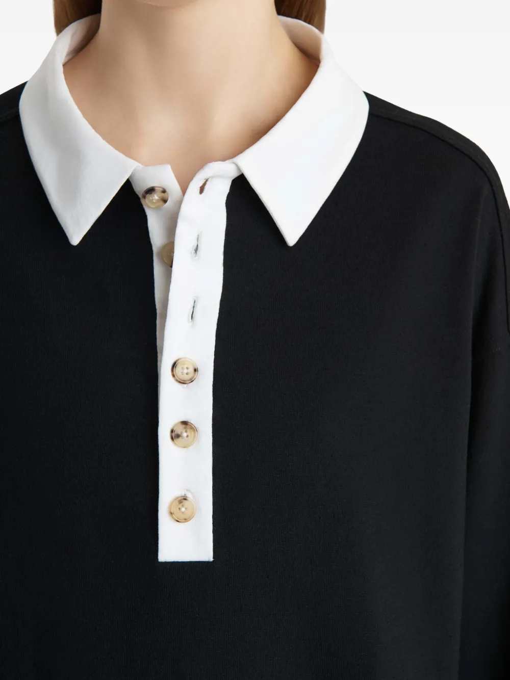 Khaite POLO - Nero | c8d32c09dac4edb4cd7deedc57fcbfa29a9a7322