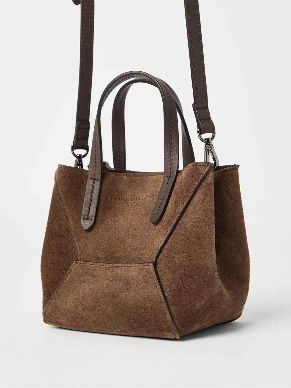Brunello Cucinelli Handbag - Marrone | 9041a7322cf8e6ca585f7b62e3e8c3bb77fb0300