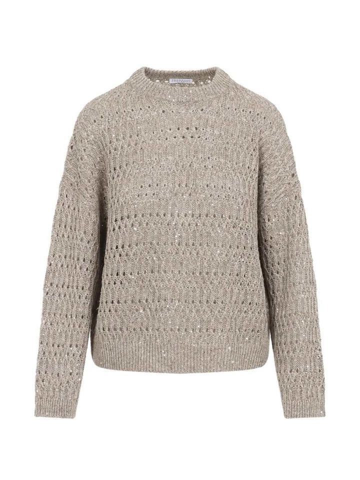 Brunello Cucinelli SWEATER - Marrone | 75ea7c5c8025c32e68bb069d2bd545f4377bdaba
