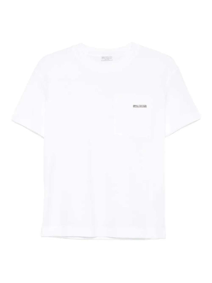 Brunello Cucinelli TSHIRT - Bianco | 338f98029068ac06c6cd356464b0aac12ede71de