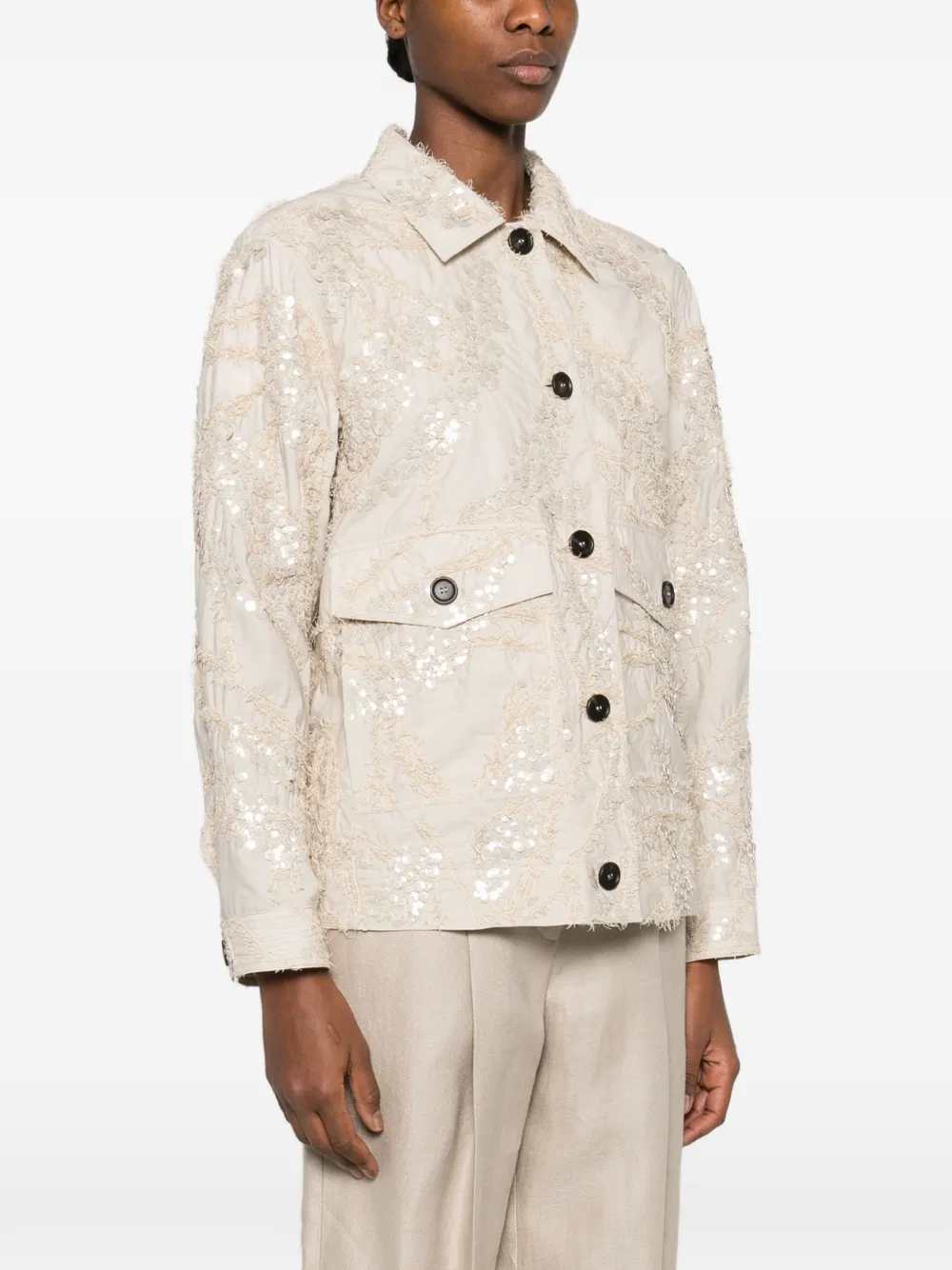 Brunello Cucinelli SHIRT - Nude & Neutrals | dd37e24c317f6863e4a7e7baeed0d96174c2b52d