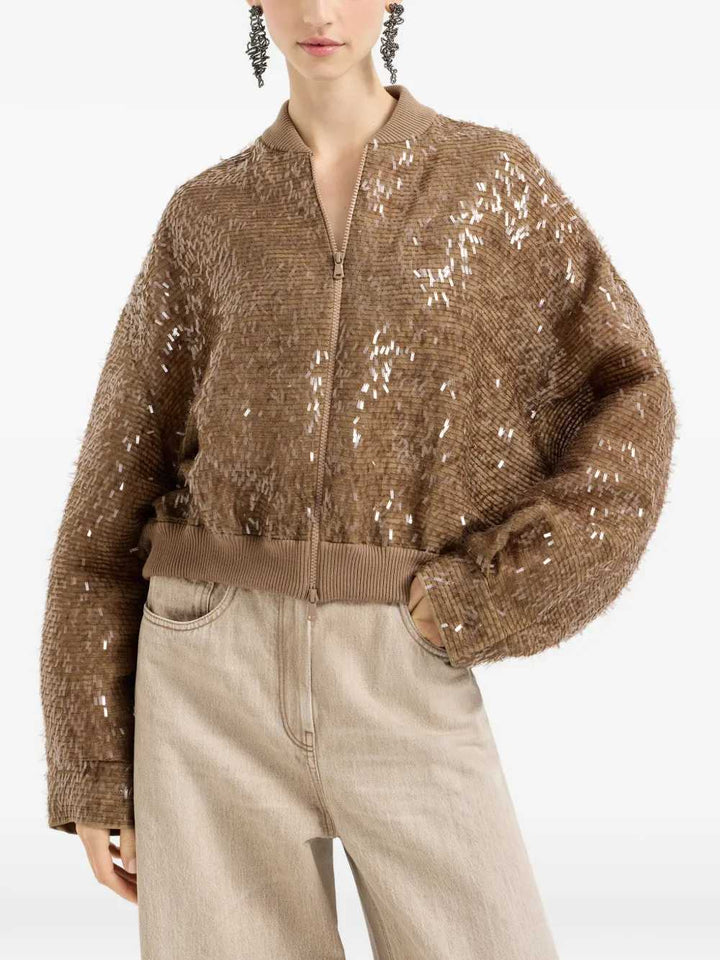 Brunello Cucinelli JACKET - Marrone | e95a8355225d16a472e01ed09971e9ae01ac727f