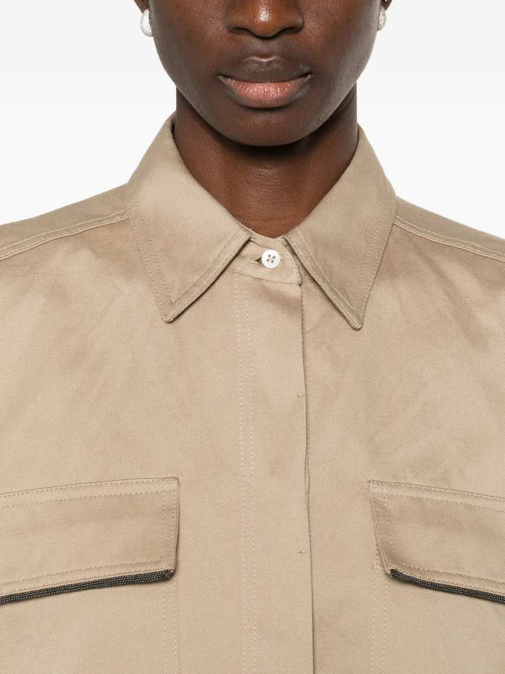Brunello Cucinelli SHIRT - Marrone | acd9f9b4803927222b6ffbd2fa69015e3c269878