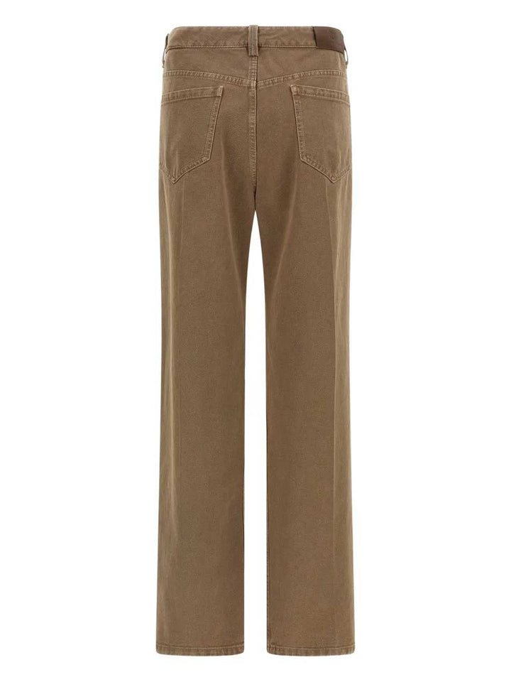 Brunello Cucinelli PANTS - Marrone | d67e0ad750a4607e1719184d2f8c5ffa32c35911