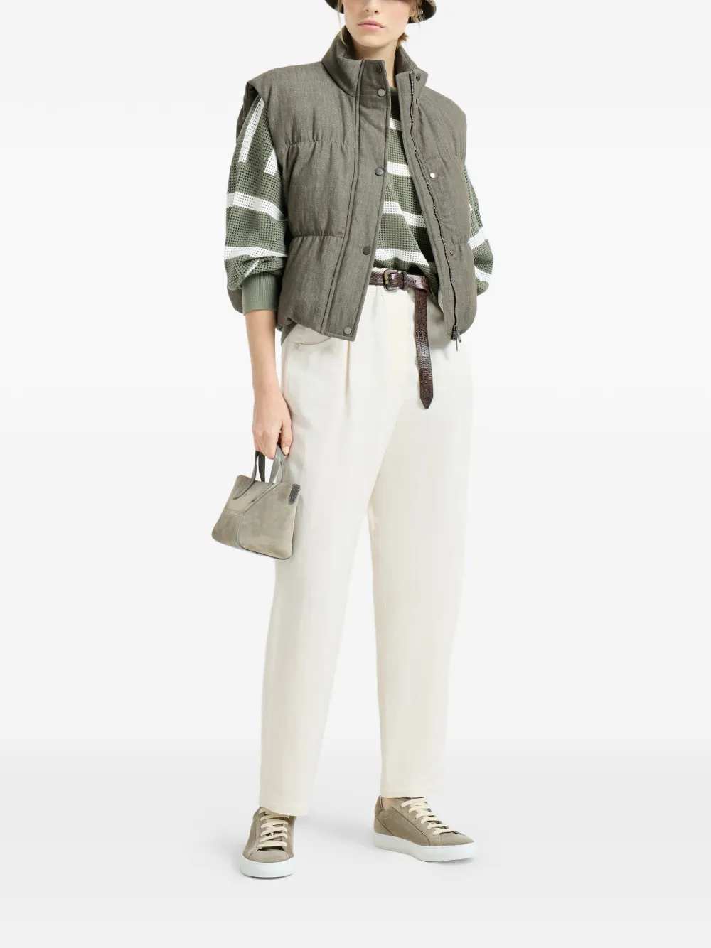 Brunello Cucinelli PANTS - Bianco | 0cdc4871c96f4bd7cf9739ab11733f3c7fd5903a