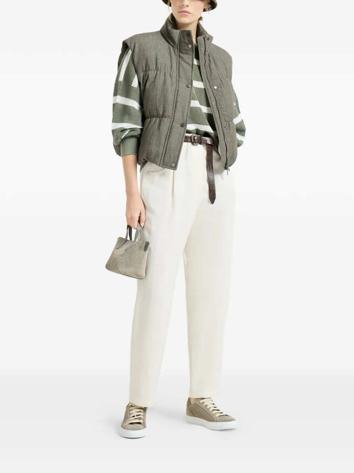 Brunello Cucinelli PANTS - Bianco | 0cdc4871c96f4bd7cf9739ab11733f3c7fd5903a