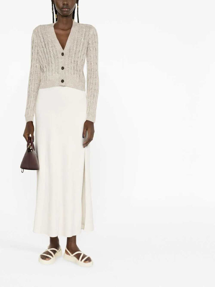 Brunello Cucinelli SKIRT - Bianco | 89d9891f75bc36a0cb2ca7d557c4f92784e67e54