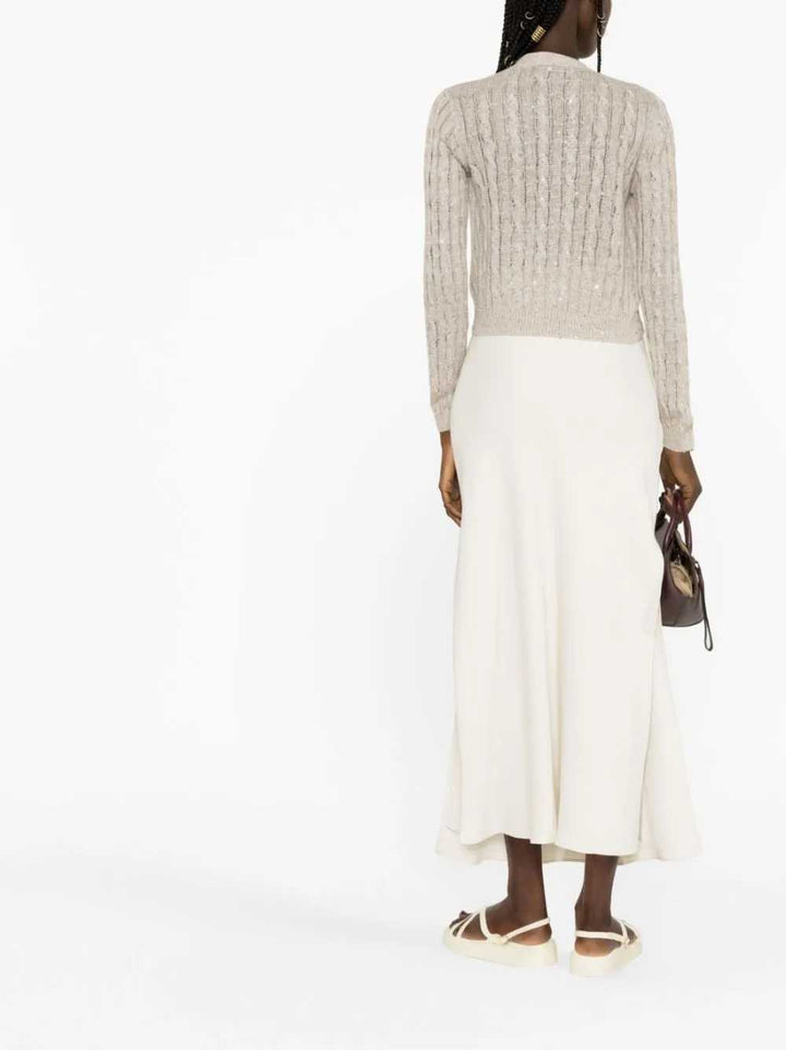 Brunello Cucinelli SKIRT - Bianco | 170a3146887755503e81d8e1105226bc512ab43b