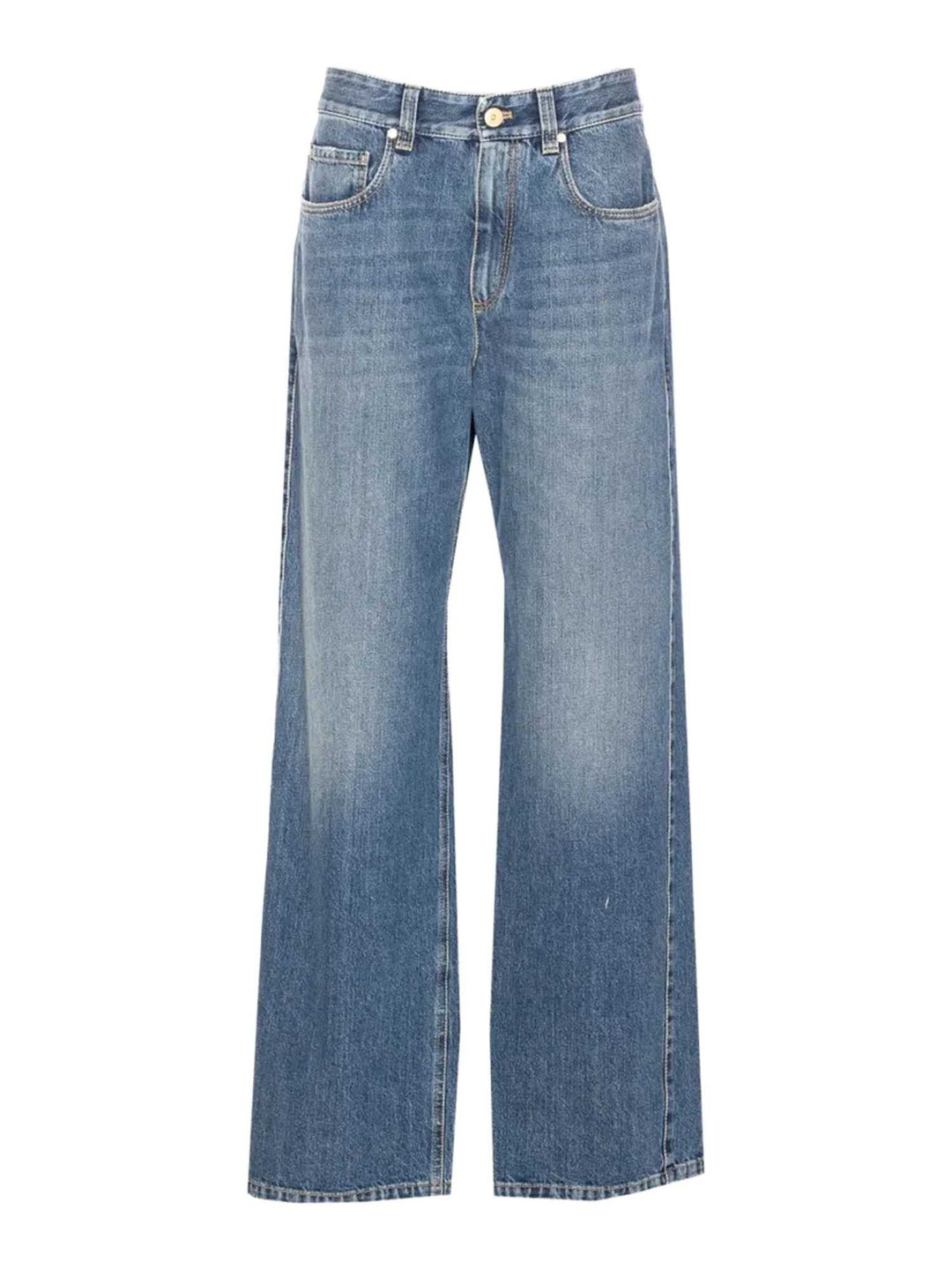 Brunello Cucinelli PANTS - Blu | b2088717b5ba44b1093bde2721cc4257912b3574