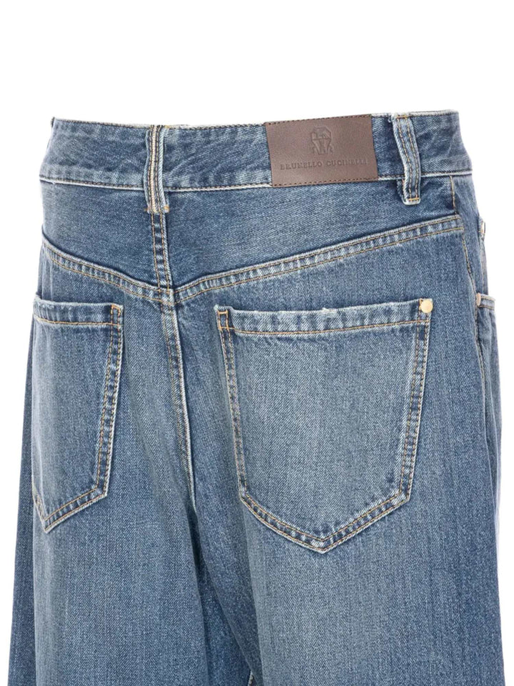 Brunello Cucinelli PANTS - Blu | 7ff1333b00cff1d88af6e223f3f64efce486eaf2