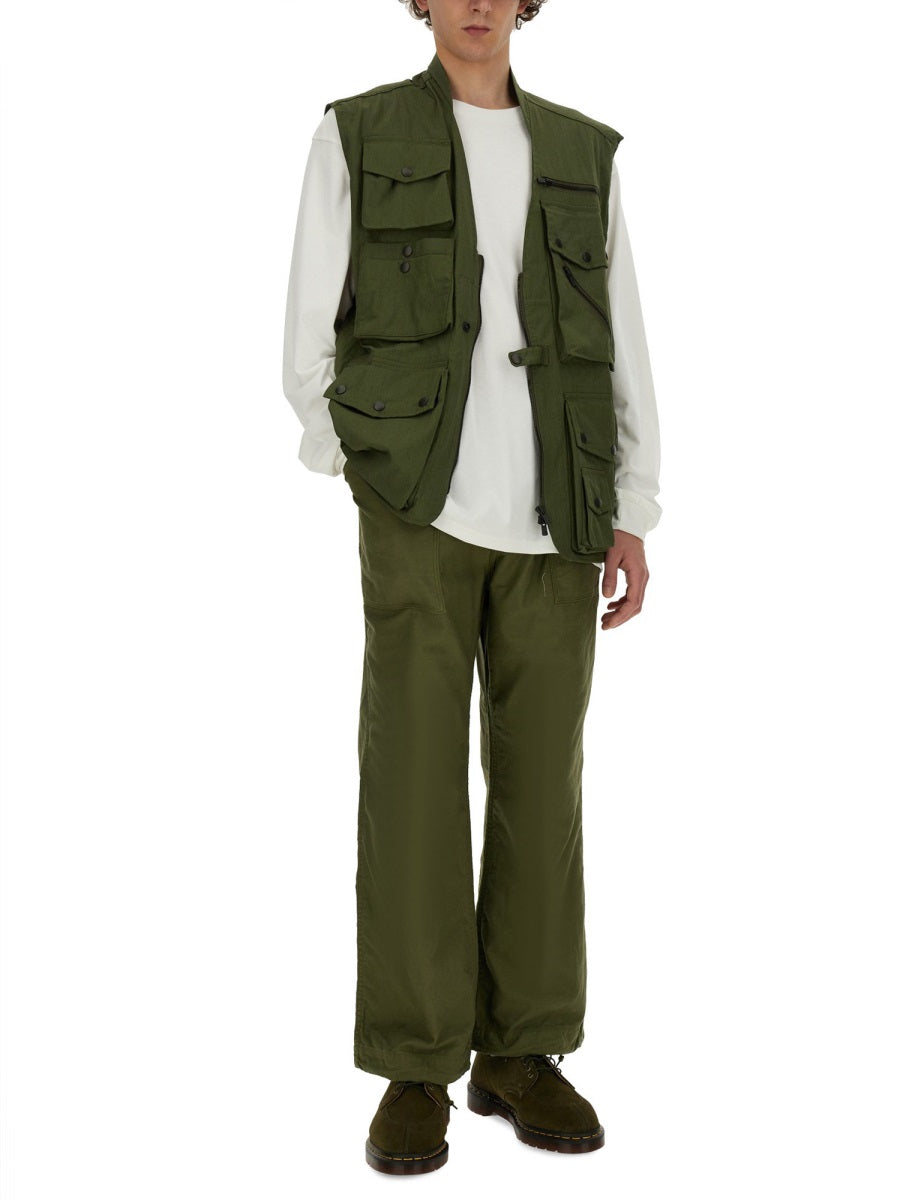 Needles Gilet - Verde | Wanan Luxury