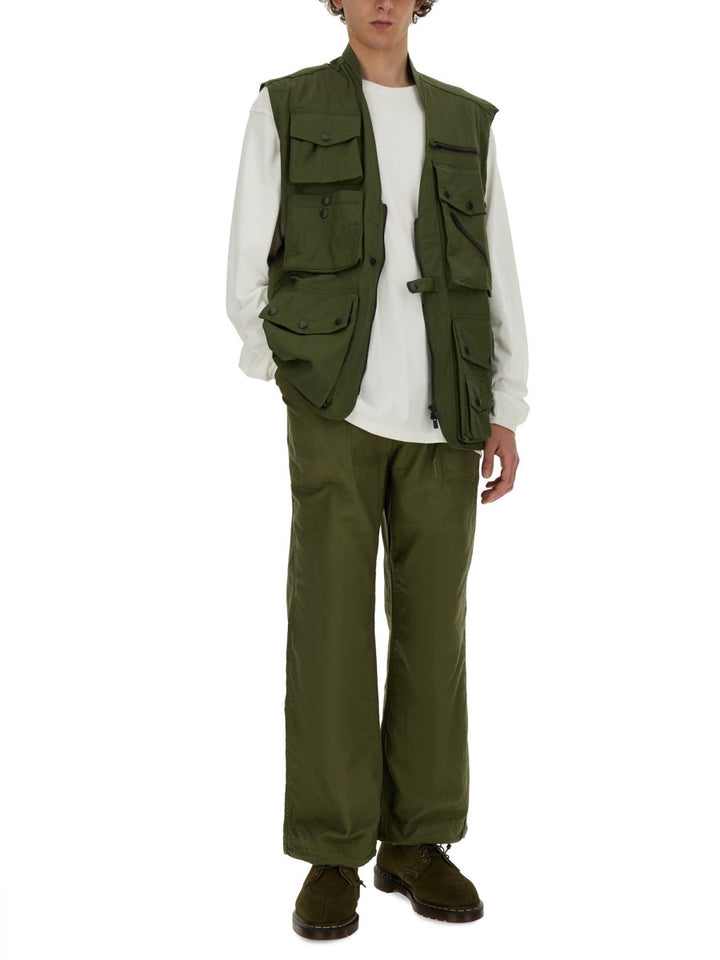 Needles Gilet - Verde | Wanan Luxury