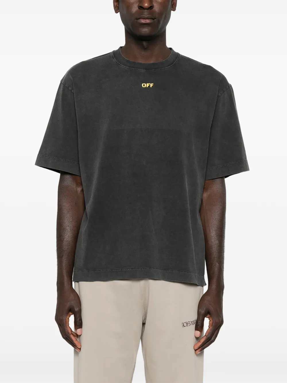 Off White TSHIRT - Nero | fe8d633e429137d897ae2b3fa26d3a8eaae17b3e