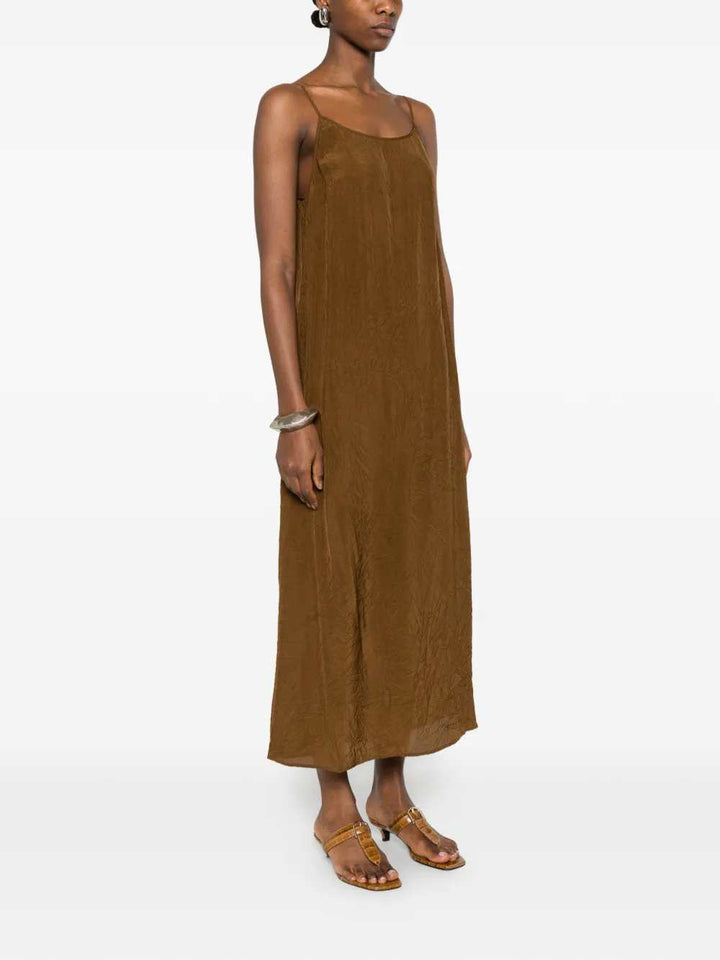 Uma Wang Long dresses - Marrone | df71a0ccee3ca201efe4c80cb6991c28cdbb6e29
