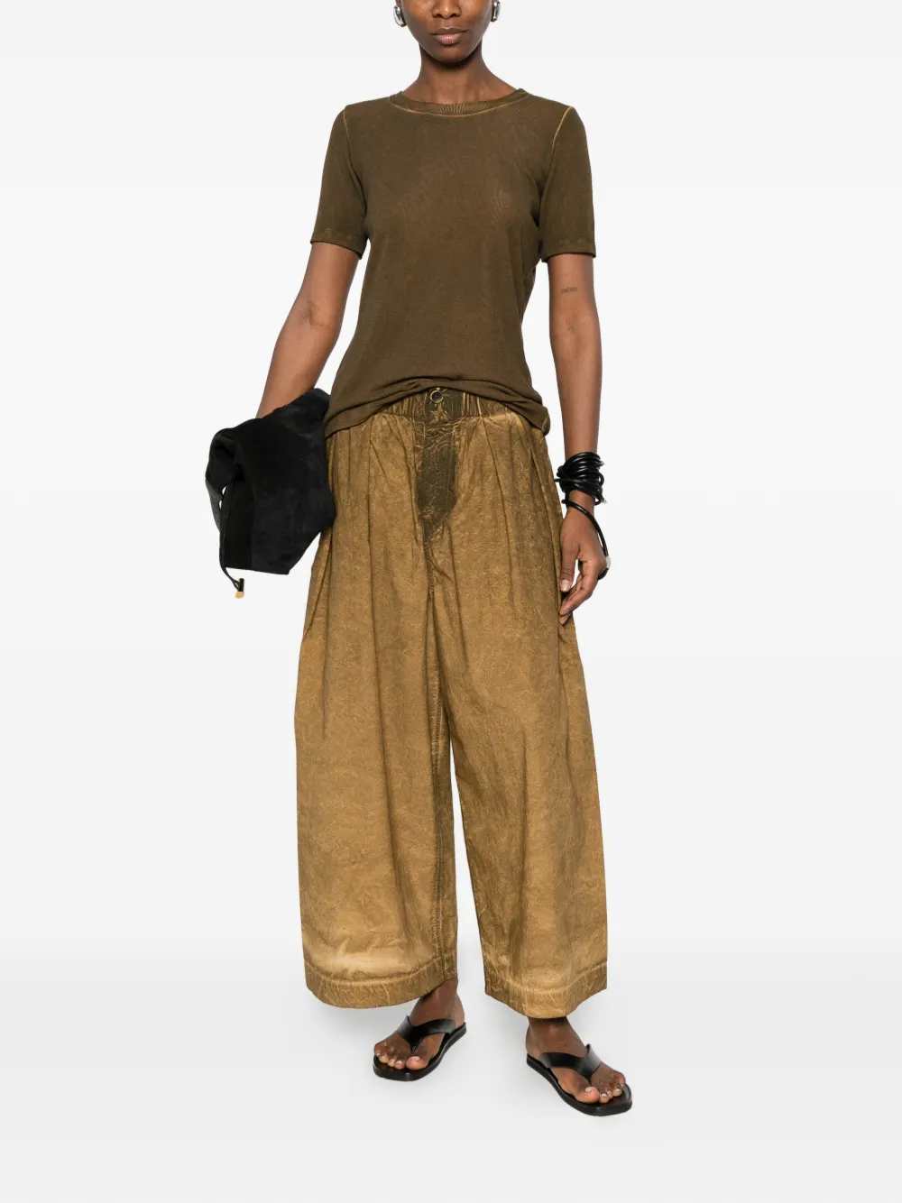 Uma Wang PANTS - Yellow & Orange | 9a0302c201edae2ed763615288d95a209d2d8132