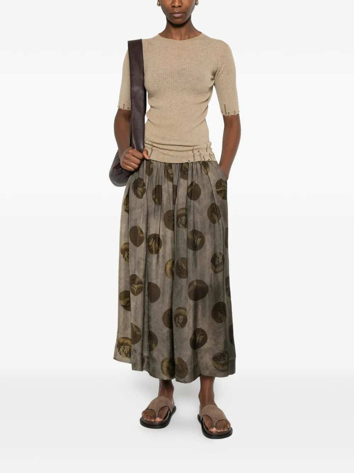 Uma Wang TOP - Marrone | c8519ffd15d2ccfeec2f87762f713da0039551c8