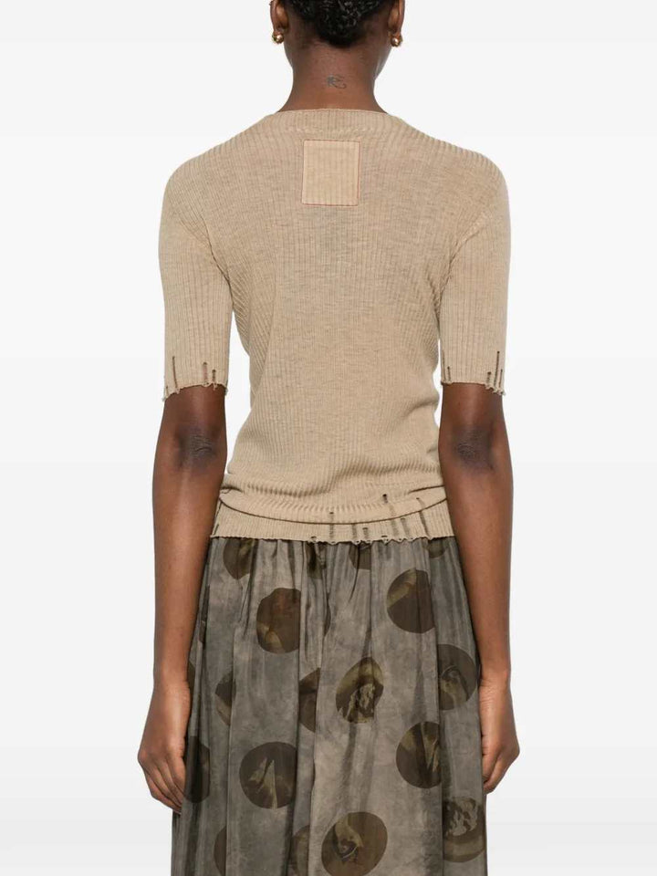 Uma Wang TOP - Marrone | 9c3d3984035b82804e594b24c4391c73c4dd1532