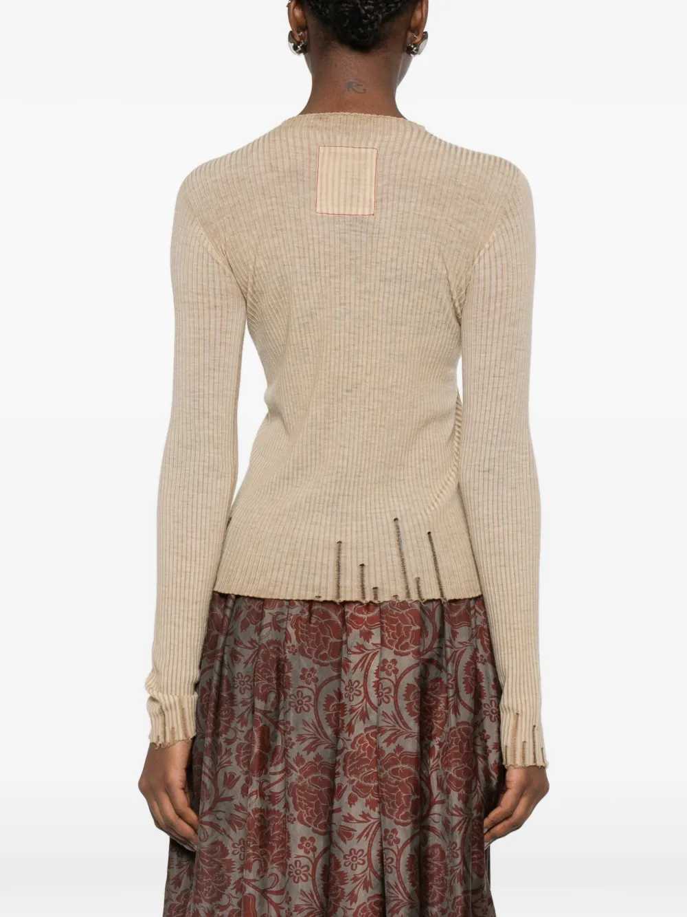 Uma Wang Top - Marrone | 9c4d4c423543661d300ea030eccbf580bfd215d9