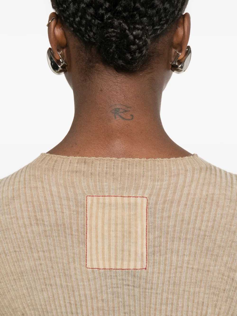 Uma Wang Top - Marrone | a2dda06fb68f2ba0b7df8a4054b31f3e77735491