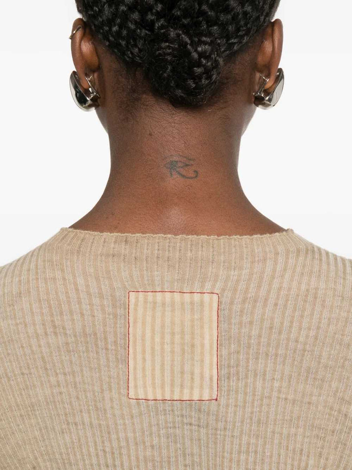 Uma Wang Top - Marrone | a2dda06fb68f2ba0b7df8a4054b31f3e77735491