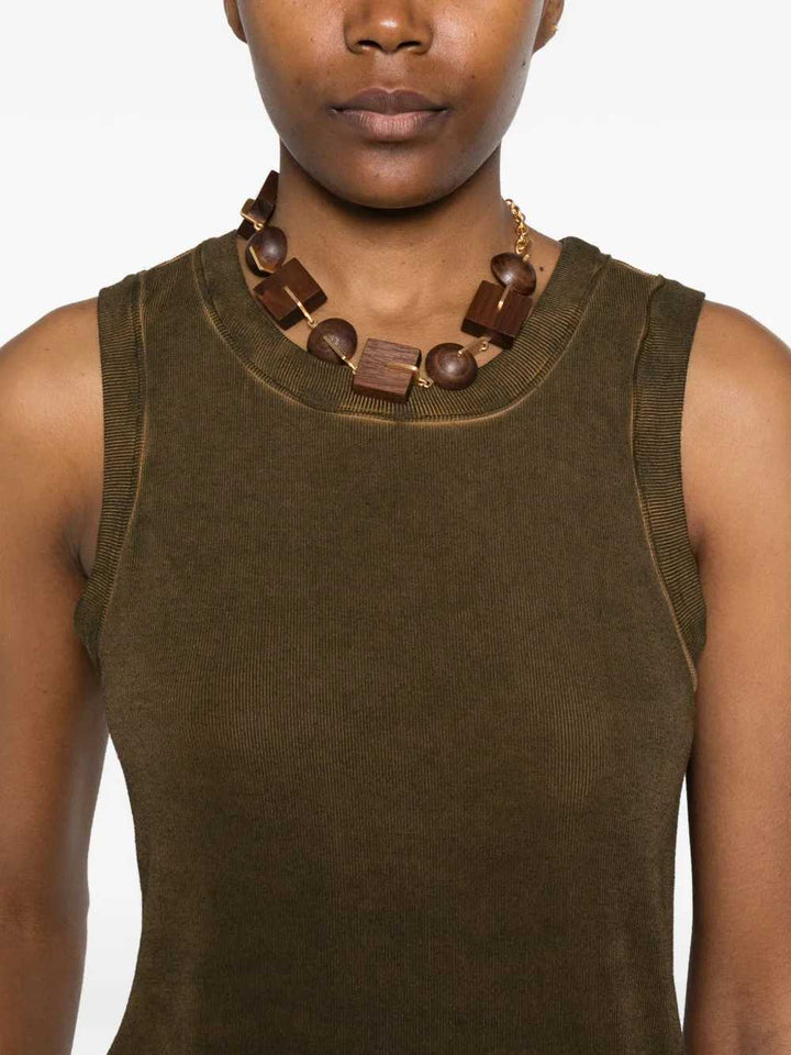 Uma Wang TOP - Yellow & Orange | b533497c1fd2bc55a59ea79f4f93dea4a0cd2130