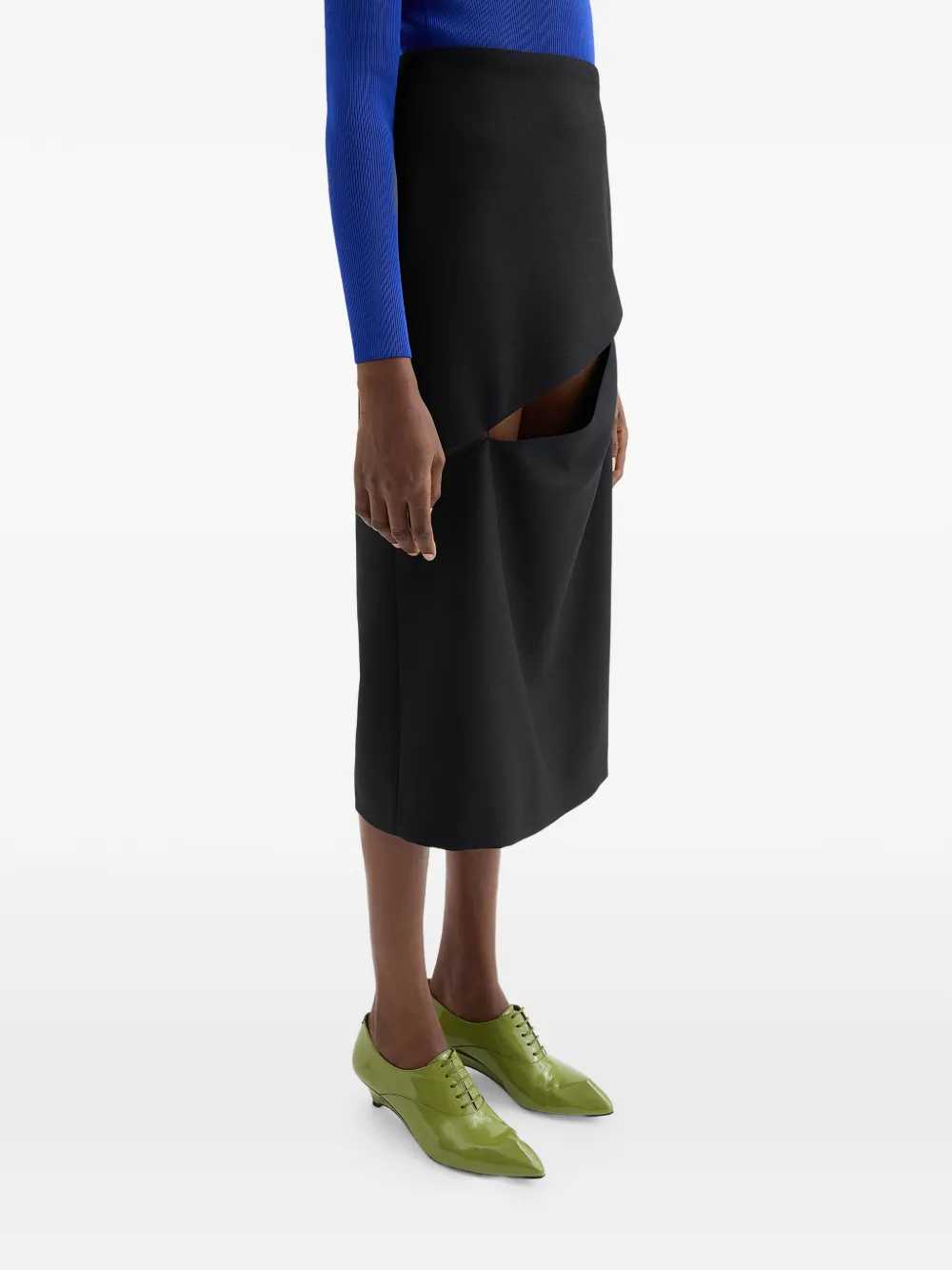 Jil Sander SKIRT - Nero | b6b61c897c8e9bcef6737d2b8420c24d6869dc3b