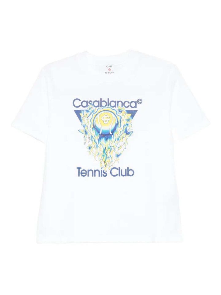 Casablanca TSHIRT - Bianco | 76d3e9aaeea617a0017de8e230820d4c83992aa0