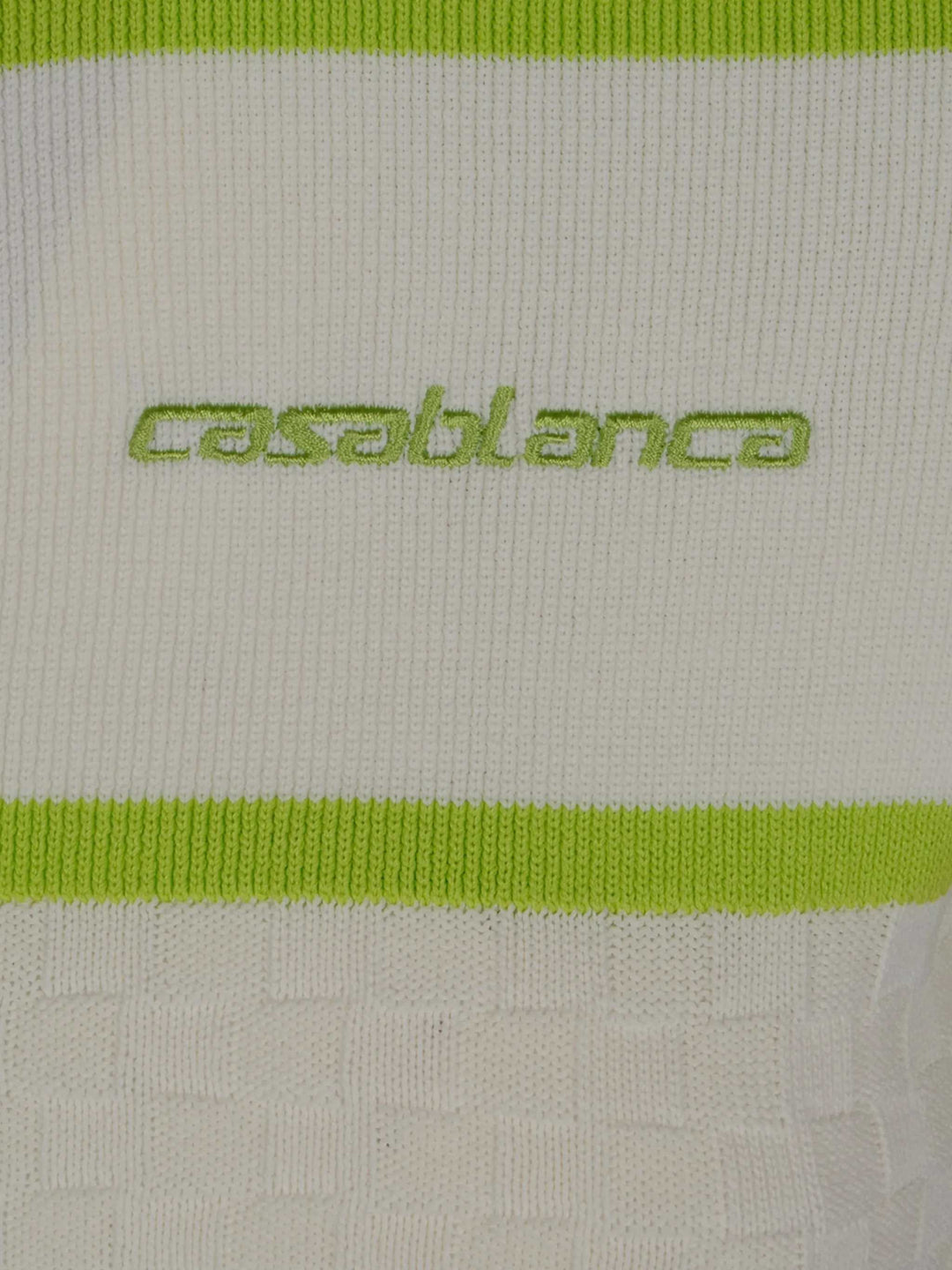 Casablanca POLO - Bianco | 0f482c7cc3f099fd74169398f3a3f7e3a53a0e6d