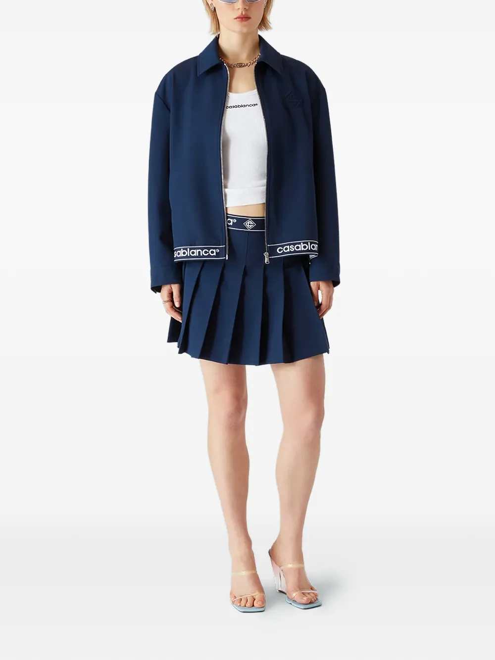 Casablanca JACKET - Blu | 69be77c91b2488872c826d705127e0d9227e99fe