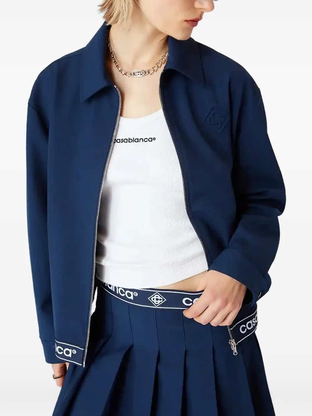 Casablanca JACKET - Blu | 1f8bb59458d7bd9dee529e0bd993eae254a32dee