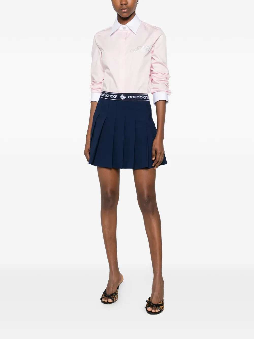 Casablanca Mini skirts - Blu | aa7c1d5e47667ec625b3f363059e3c211acf3096