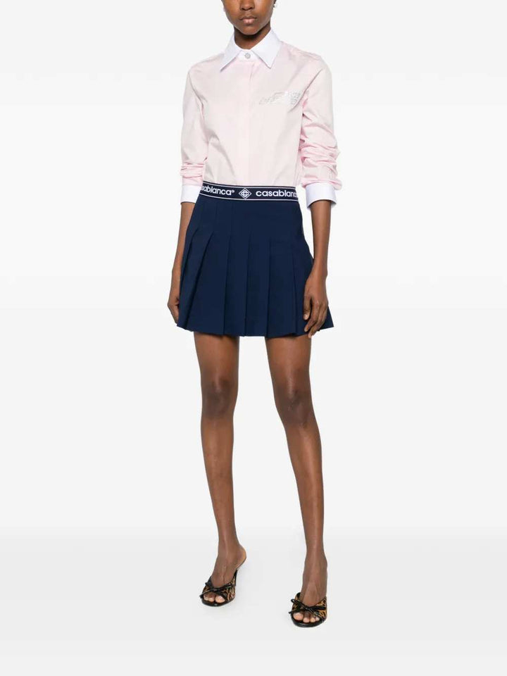 Casablanca Mini skirts - Blu | aa7c1d5e47667ec625b3f363059e3c211acf3096