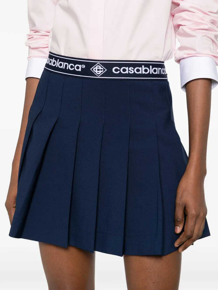 Casablanca Mini skirts - Blu | 0500d82c0ee632153eea9c713b737eea12d11ced