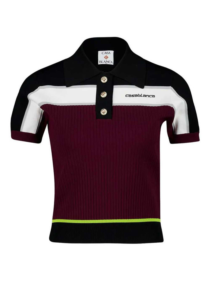 Casablanca POLO - Multicolour | cc092262efcd384978d518e8f391de3f136ae68b