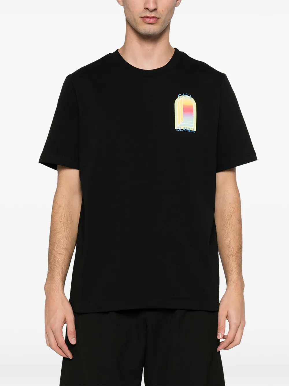 Casablanca TSHIRT - Nero | fd4f1ece0c7428d8f26ef06555398beaa2d3d563