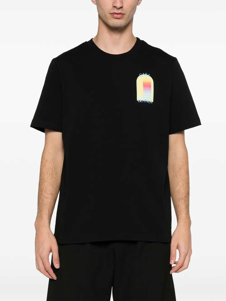 Casablanca TSHIRT - Nero | fd4f1ece0c7428d8f26ef06555398beaa2d3d563