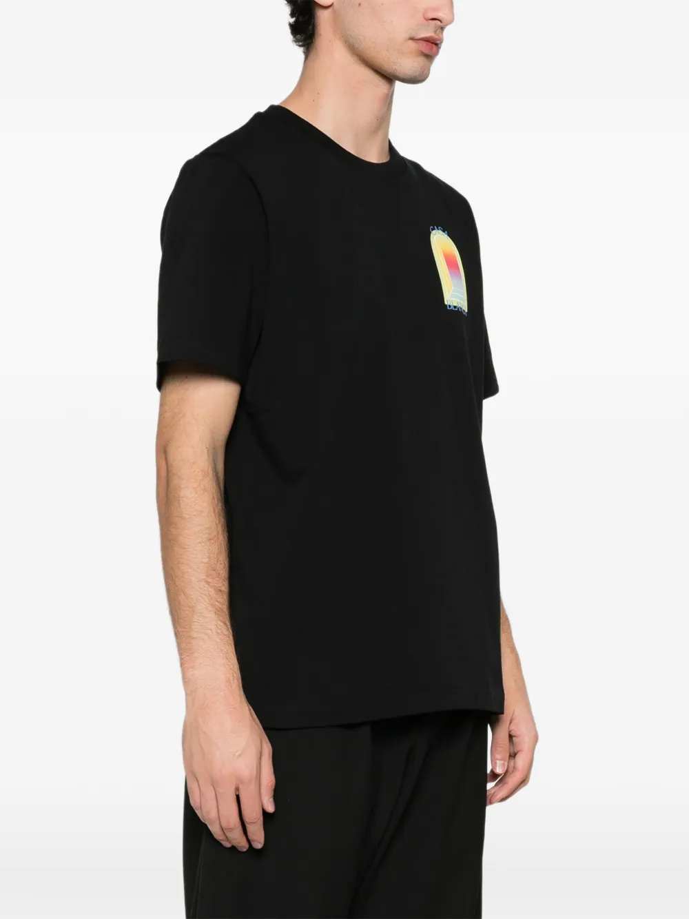 Casablanca TSHIRT - Nero | cef9b65decec6f29a39e18ca1837eee6b4dff3c6