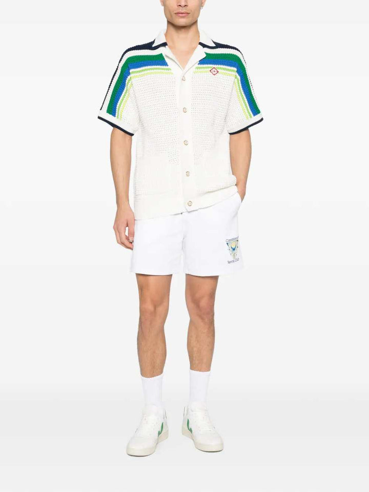 Casablanca SHORTS - Bianco | 09804ef8e78b9f14169cf319e73b0346638ff255