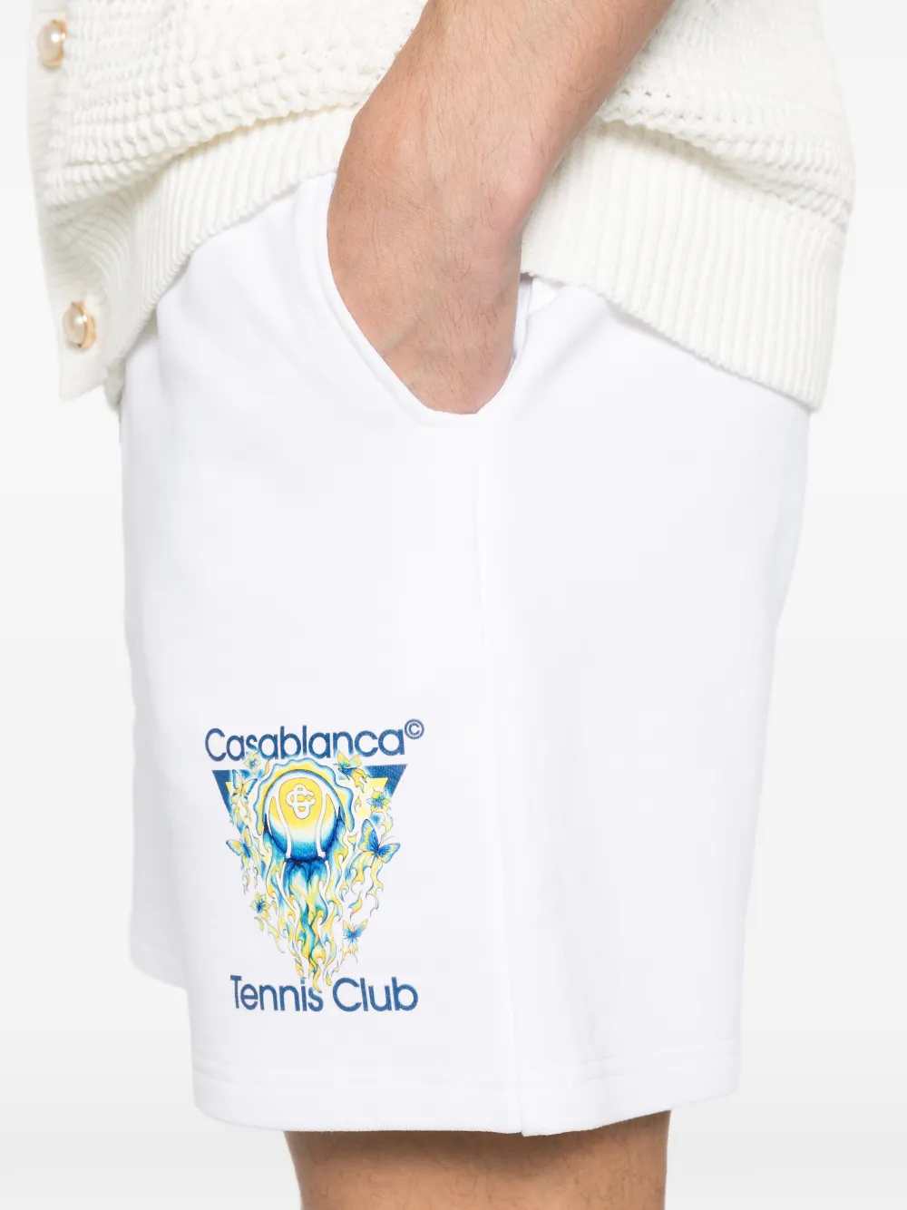 Casablanca SHORTS - Bianco | 292b21d889eed2ae3aaacf0d4be8f6c9e3a1e282