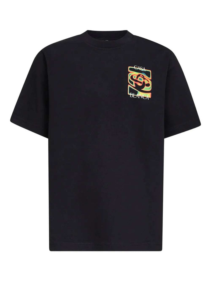 Casablanca TSHIRT - Nero | 0fd52fa1ba8c9d9b64407206c18fa069d41f0392