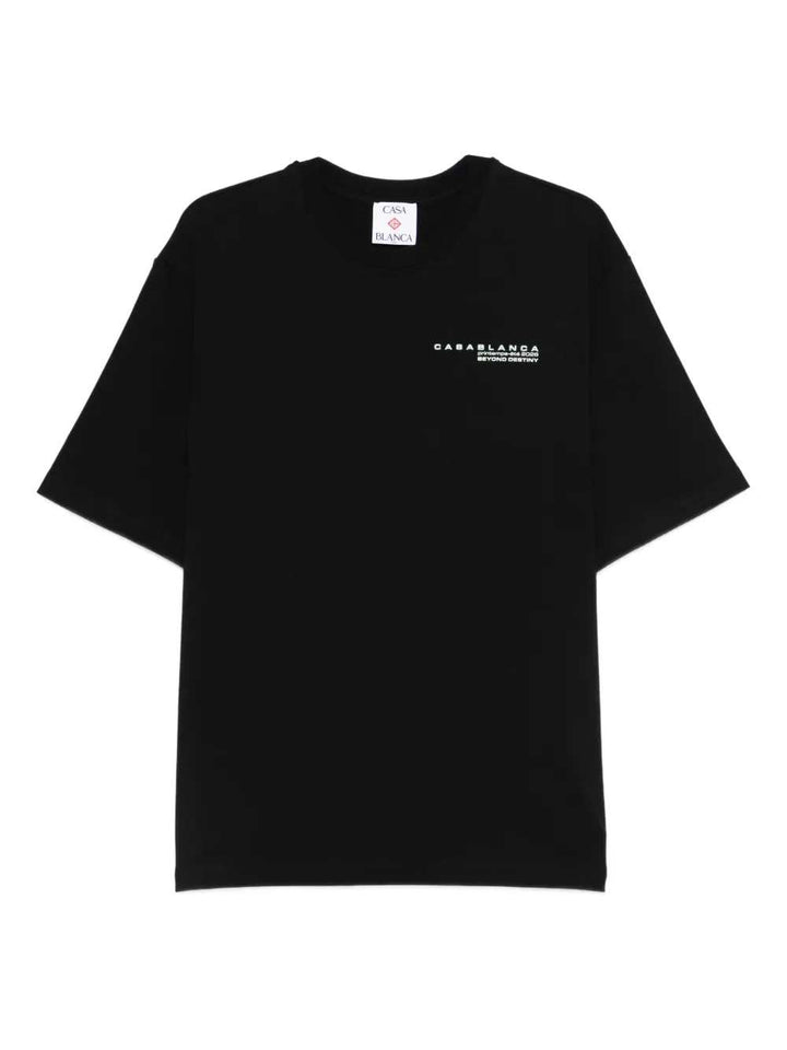 Casablanca TSHIRT - Nero | 61a149be412f44d45b0fc3691e7c055efaa762a4
