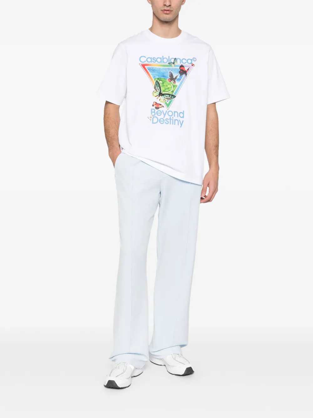 Casablanca TSHIRT - Bianco | 4a14a9e5d9a034aa4ee988874c439695db5ab52d