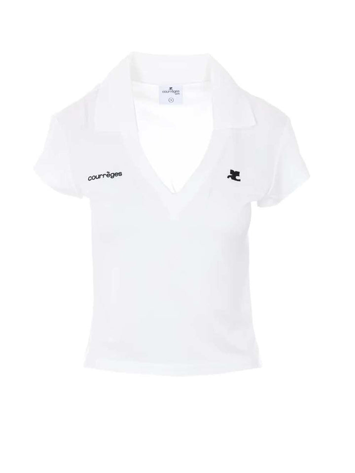 Courreges POLO - Bianco | 9a7655416acb9cba836001551a8ed91337405e9c