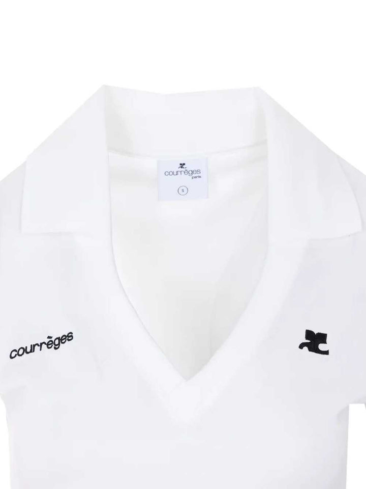 Courreges POLO - Bianco | db9b47cd79265b287e8ac9c41083737133543958