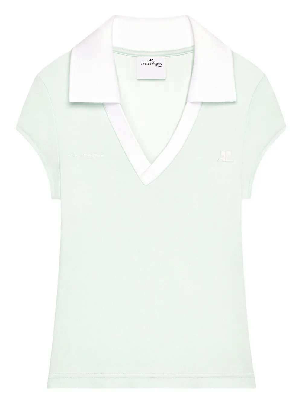 Courreges POLO - Verde | 450669954a56a277dd231e040de228a90a77441b