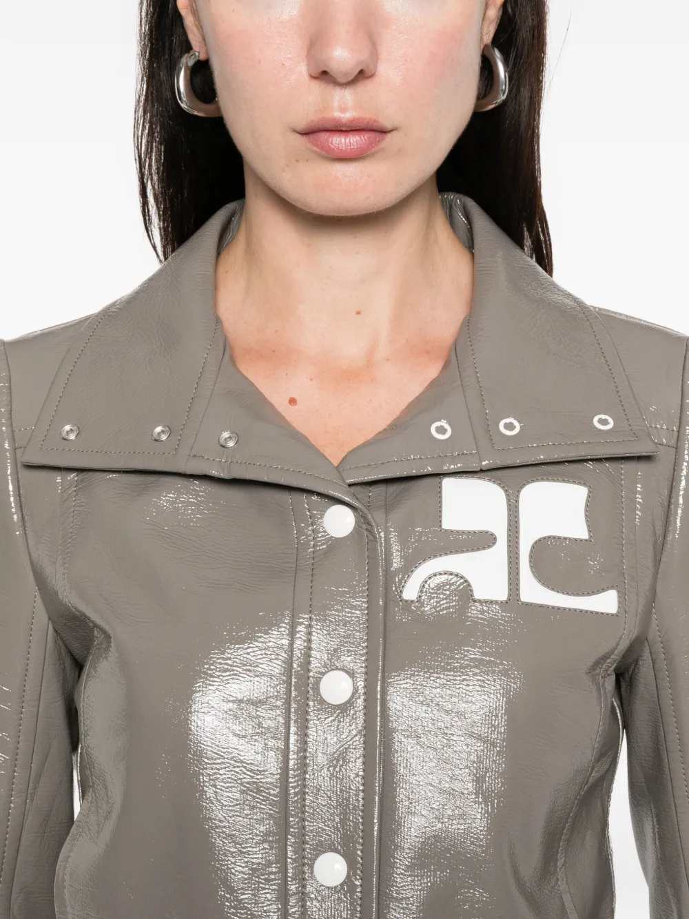 Courreges Leather - Marrone | dcdba16209c8cde0808b6d93655870f05e953e7f