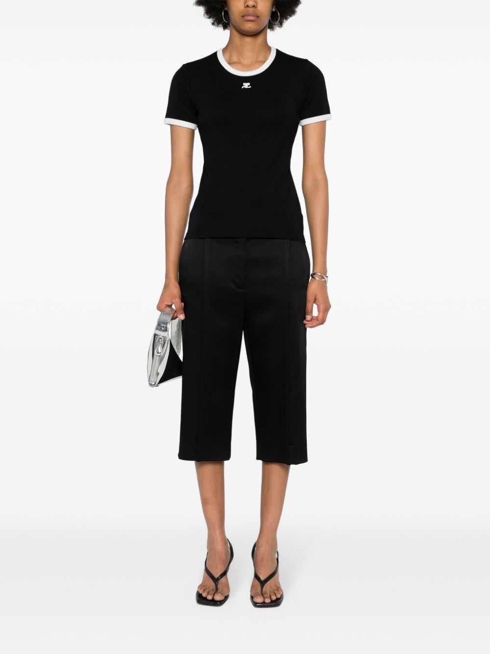 Courreges T-shirts - Nero | e91722723a9d9458745574da047d5f218838bd97