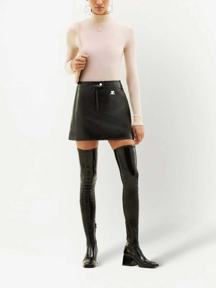 Courreges Mini skirts - Nero | 5529756341ae4ca1bb28506a75b9711e664dbb0f