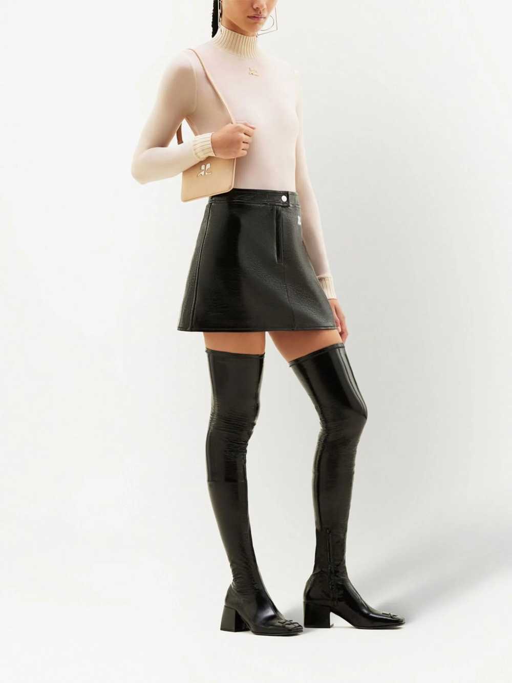 Courreges Mini skirts - Nero | b60c8000ca9b855785e7bd4594928cbdc52f595e